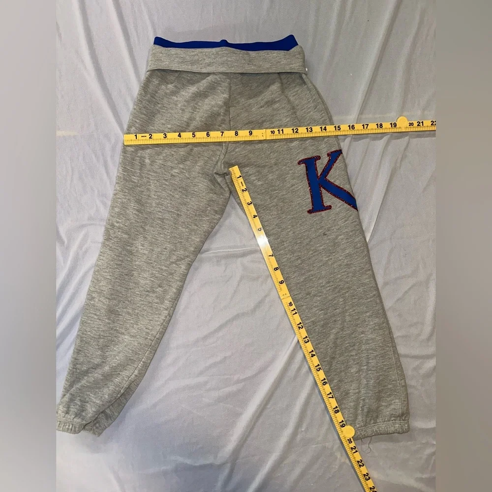 5th & Ocean • Kansas University Sweatpants • Girls Size 8 - Picture 8 of 8